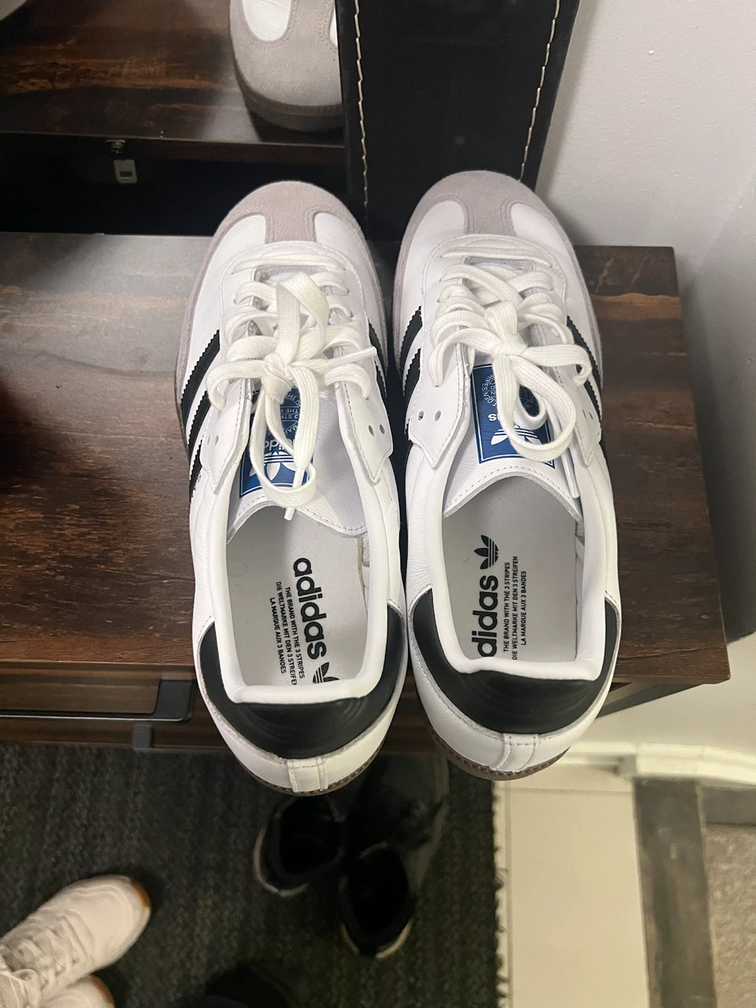 Adidas Samba OG White Black Size 10.5