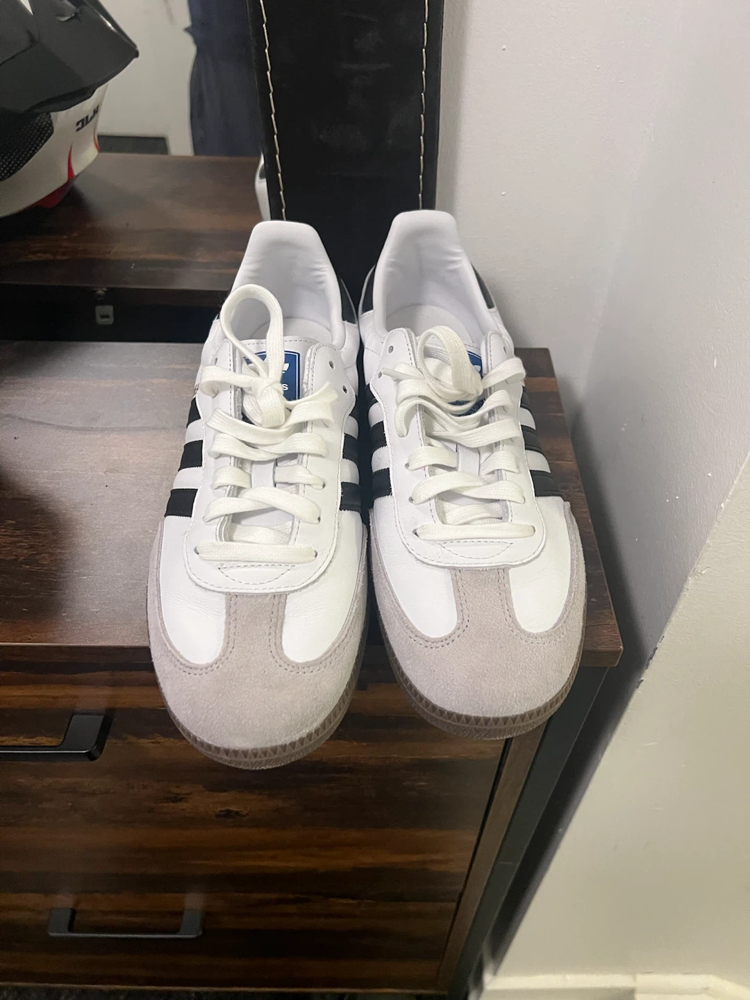 Adidas Samba OG White Black Size 10.5 - photo 3