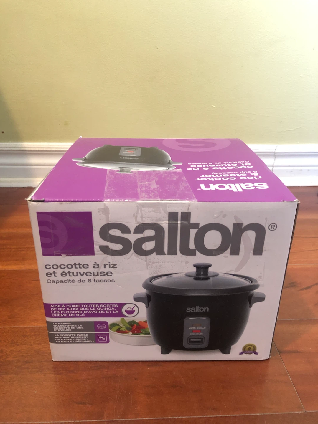 Salton 6-Cup Rice Cooker & Steamer - photo 5