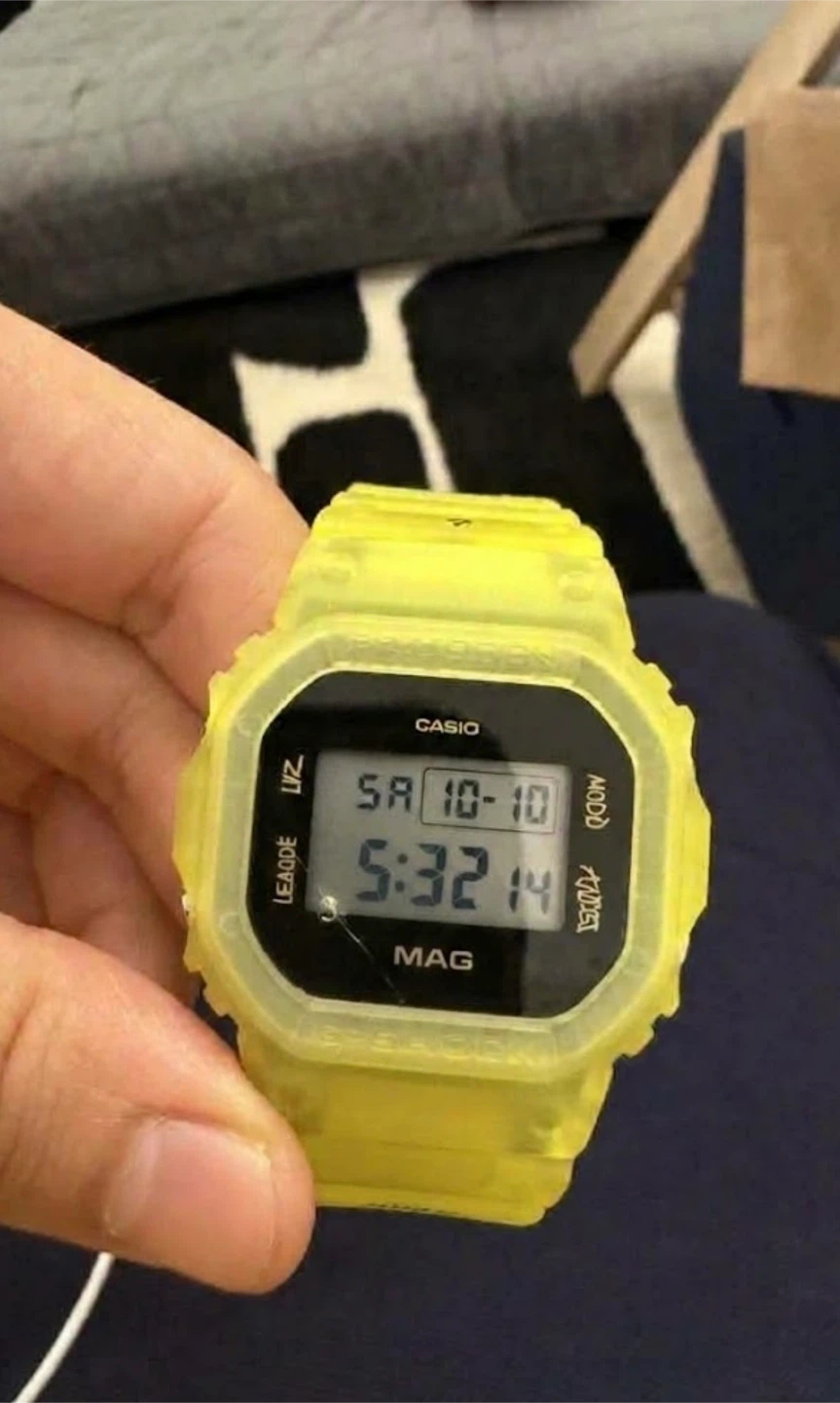 Casio G-Shock Watch with Extra Bezel