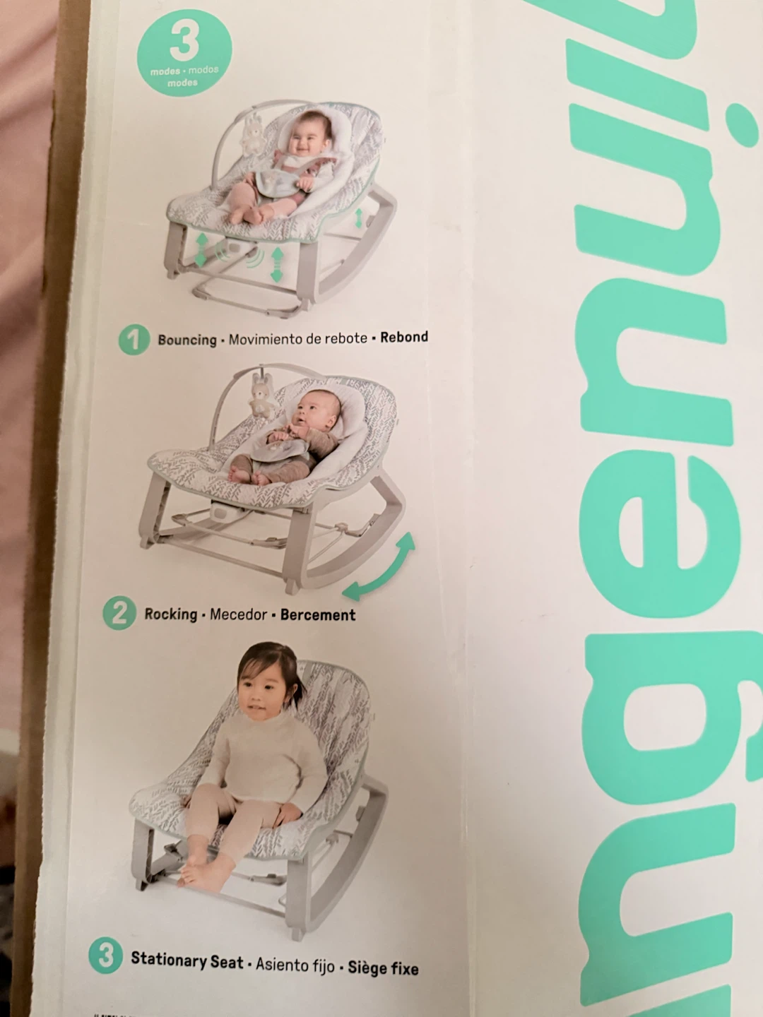 Ingenuity Keep Cozy 3-in-1 Grow With Me Seat - photo 4