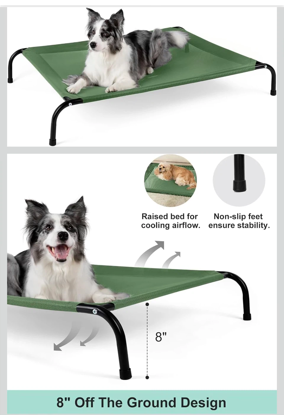 100%NEW NeverUse ElevatedDogBed Orig$80 NOW$40