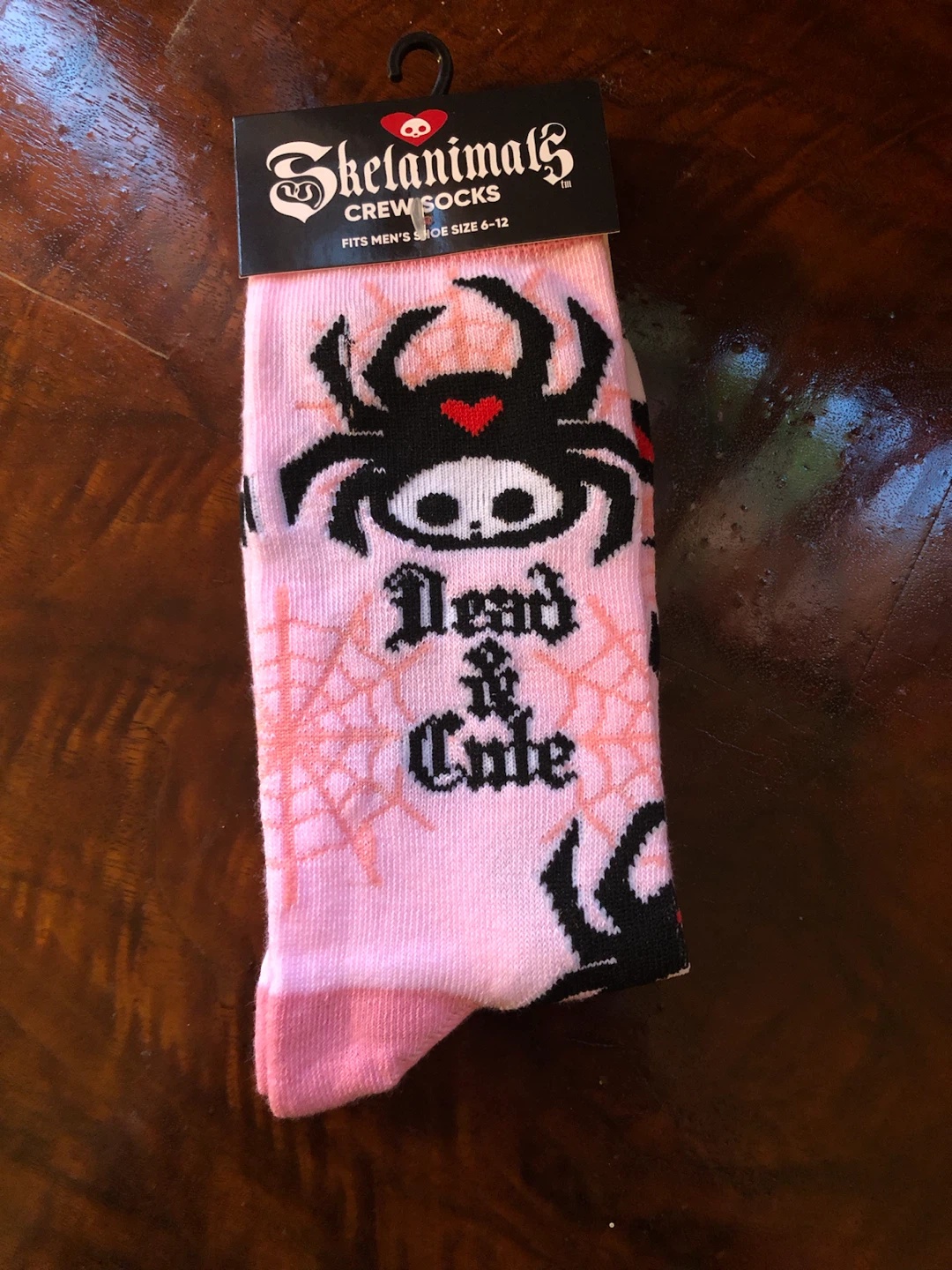 Skelanimals Crew Socks Dead Is Cute