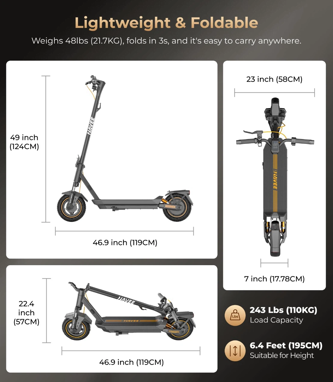 Navee gt3 Electric Scooter - photo 4