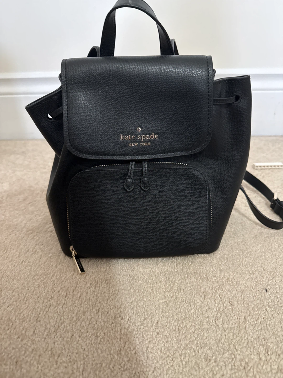 Kate Spade Black Backpack