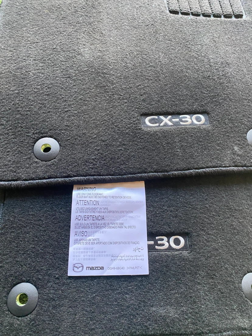 Mazda CX-30 OEM Carpet Floor Mats