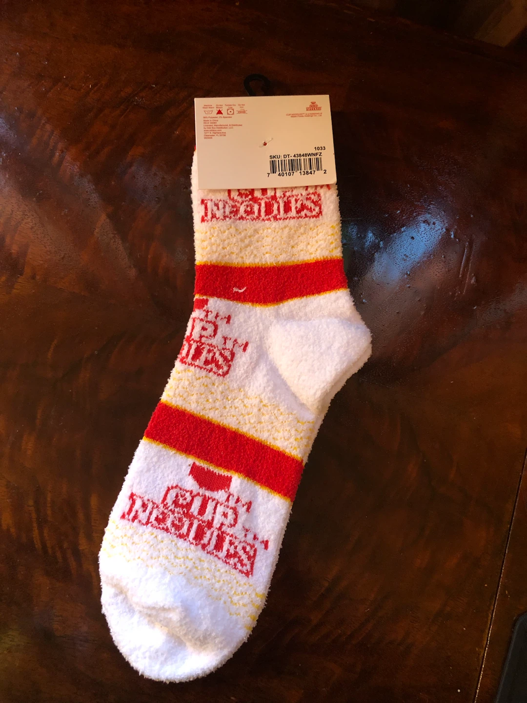 Nissin Cup Noodles Crew Socks - photo 2