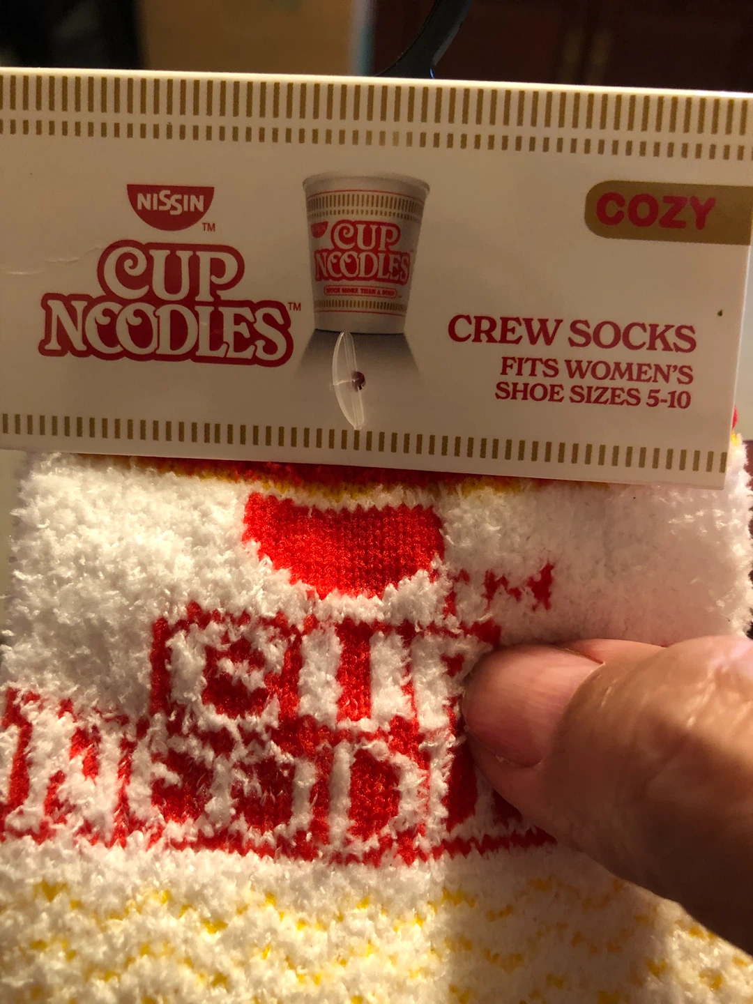 Nissin Cup Noodles Crew Socks - photo 3