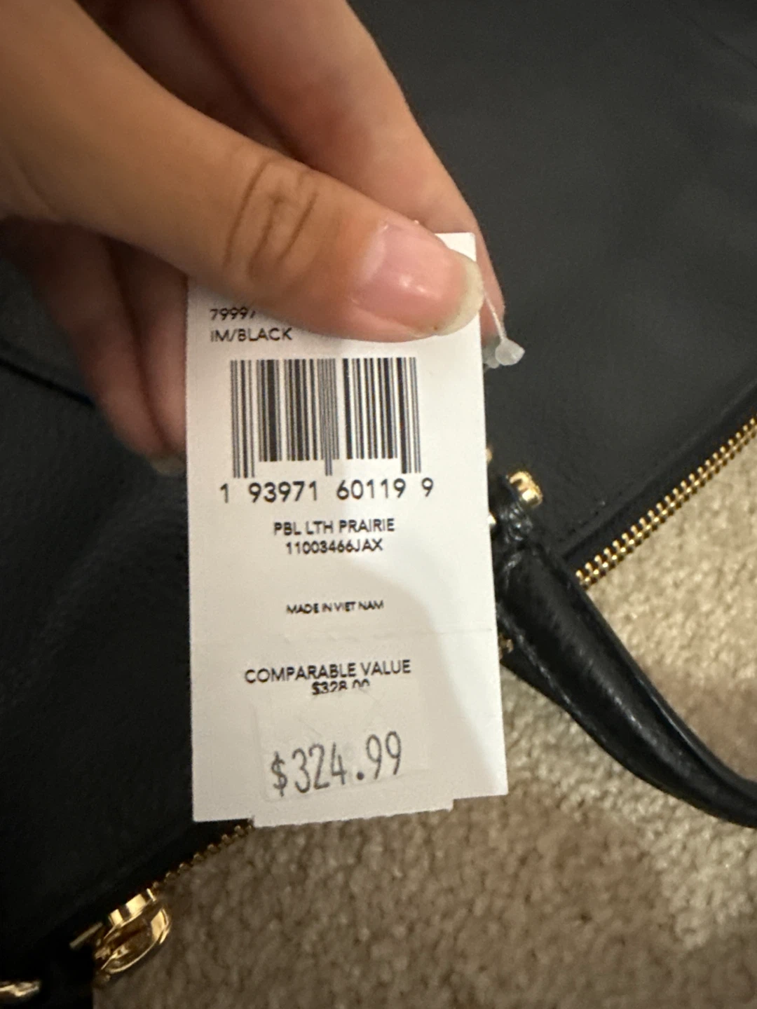 Coach Prairie Satchel Black - photo 2