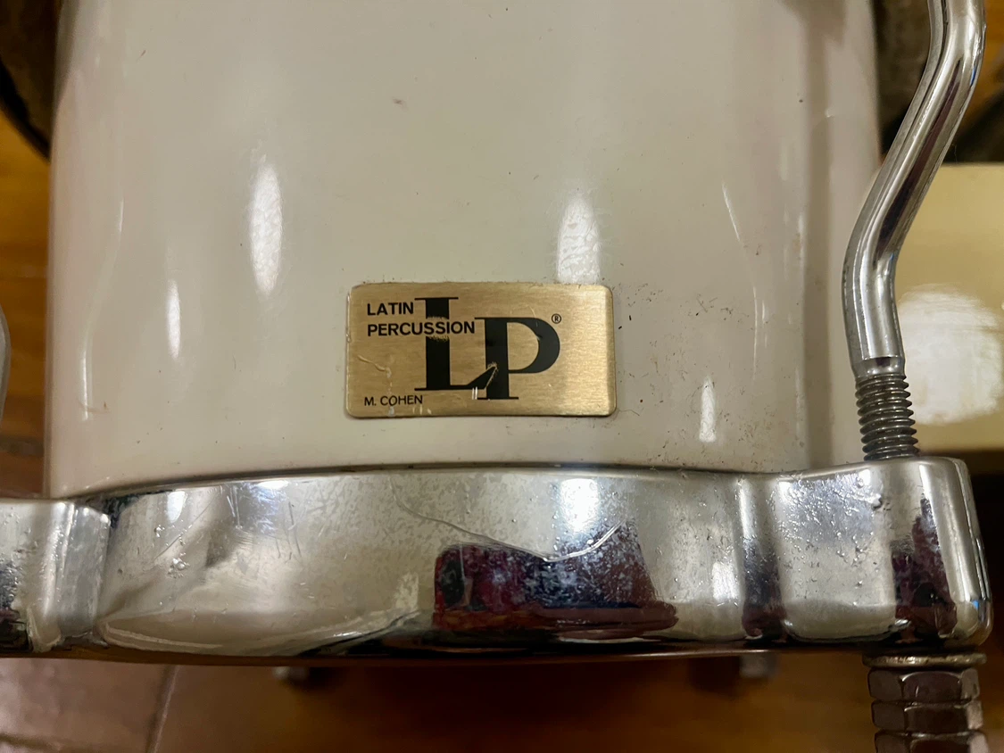 Vintage LP Professional Fibreglass Bongo Drums - photo 2
