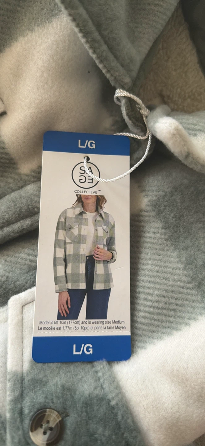 Sage Collective Plaid Shacket