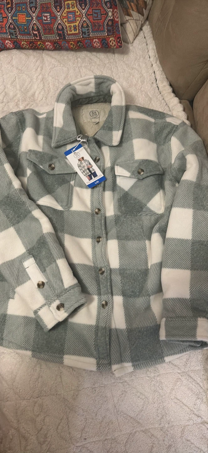 Sage Collective Plaid Shacket - photo 2