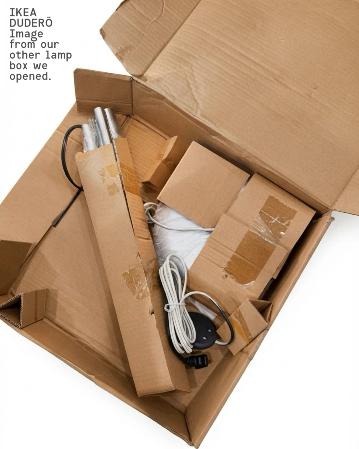 Vintage IKEA DUDERÖ Floor Lamp New In Box - photo 4