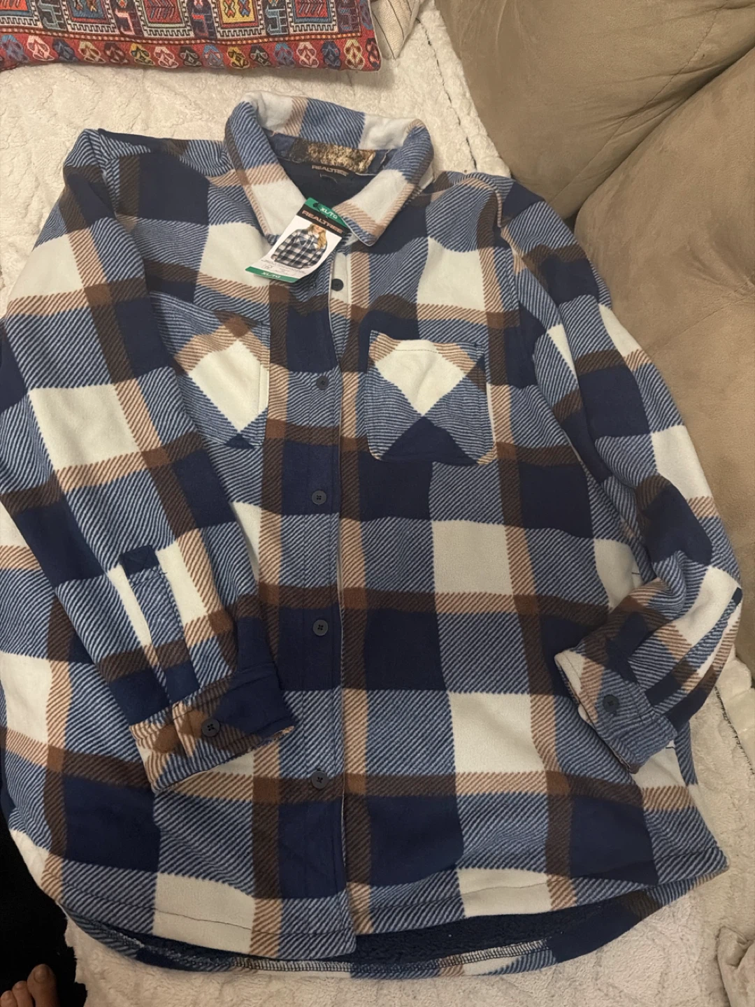 Realtree Plaid Fleece Shirt - photo 2