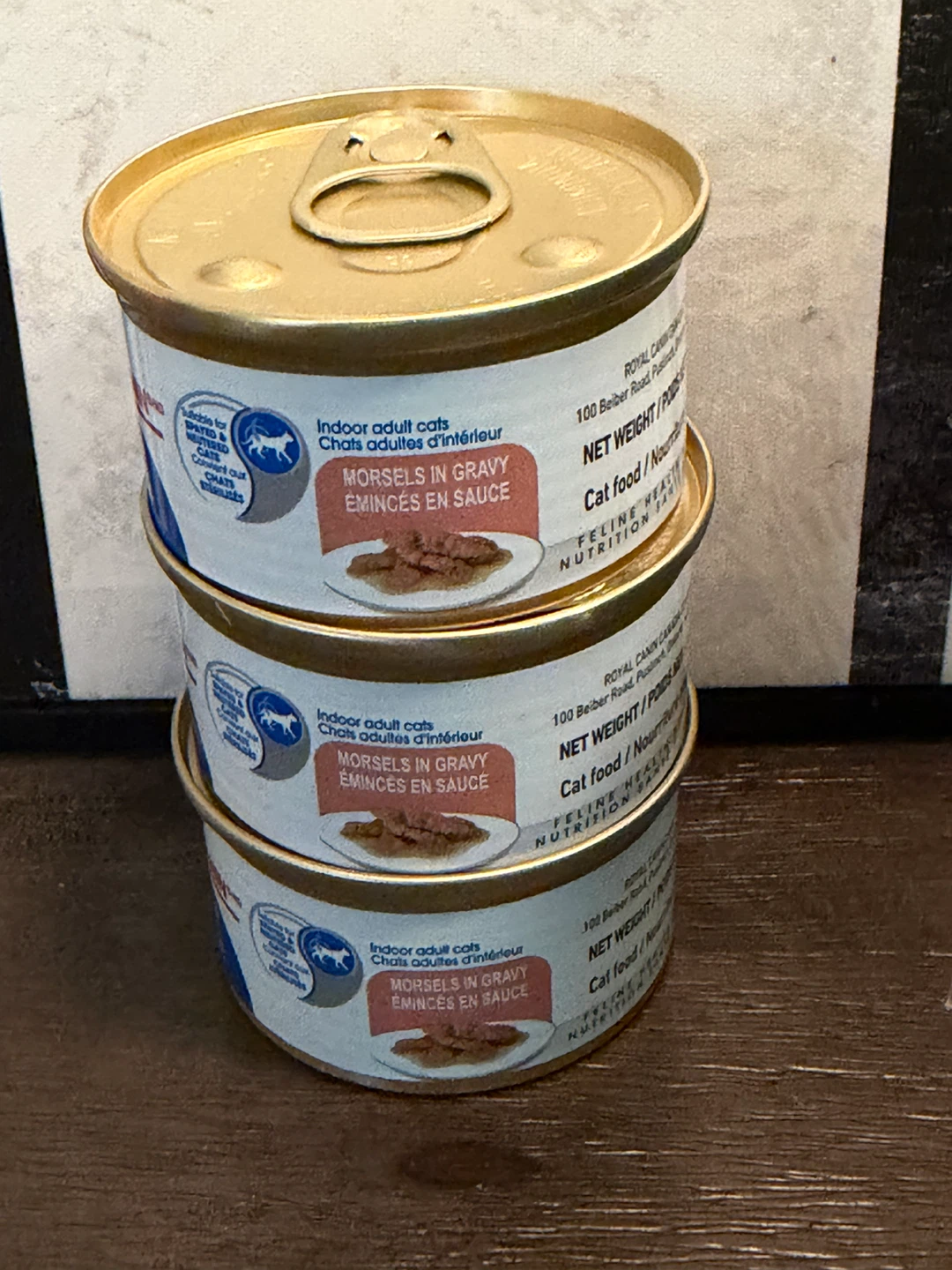 Cans of Royal Canin Indoor Adult Cat Food - photo 3