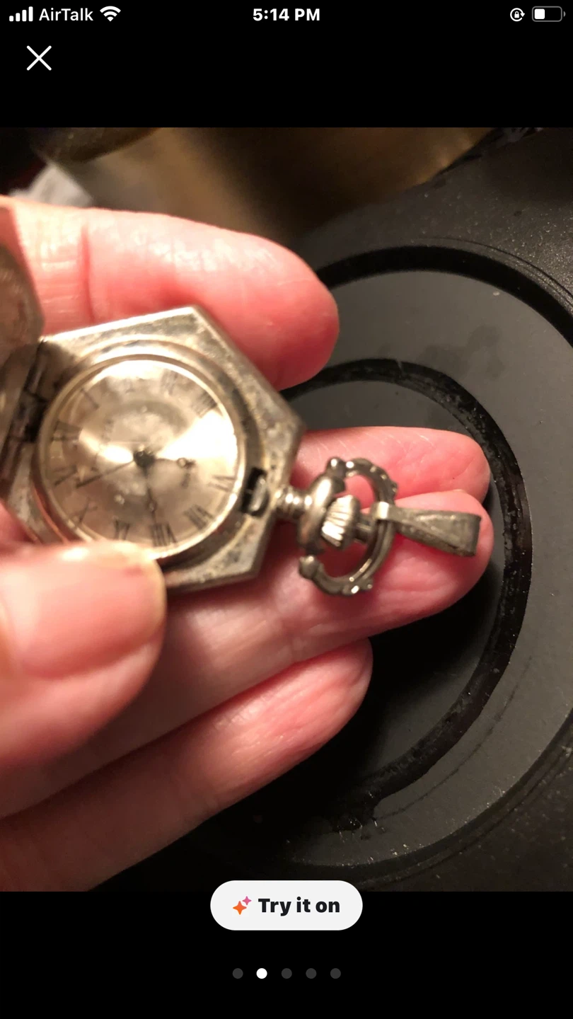 Vintage Hexagonal Pendant Watch - photo 4