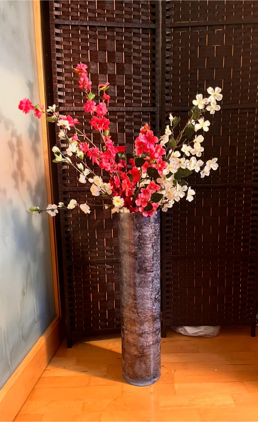26.5” Tall Floor Vase