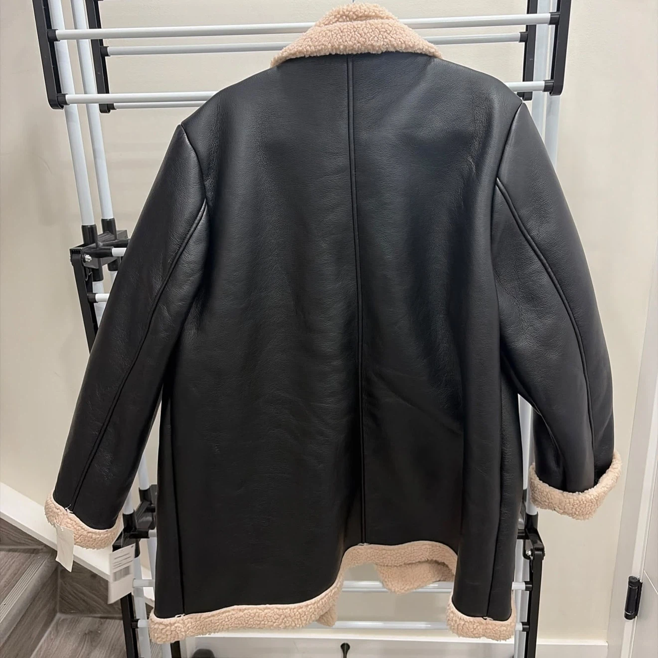 Bernardo Faux Leather Sherpa Jacket - photo 2