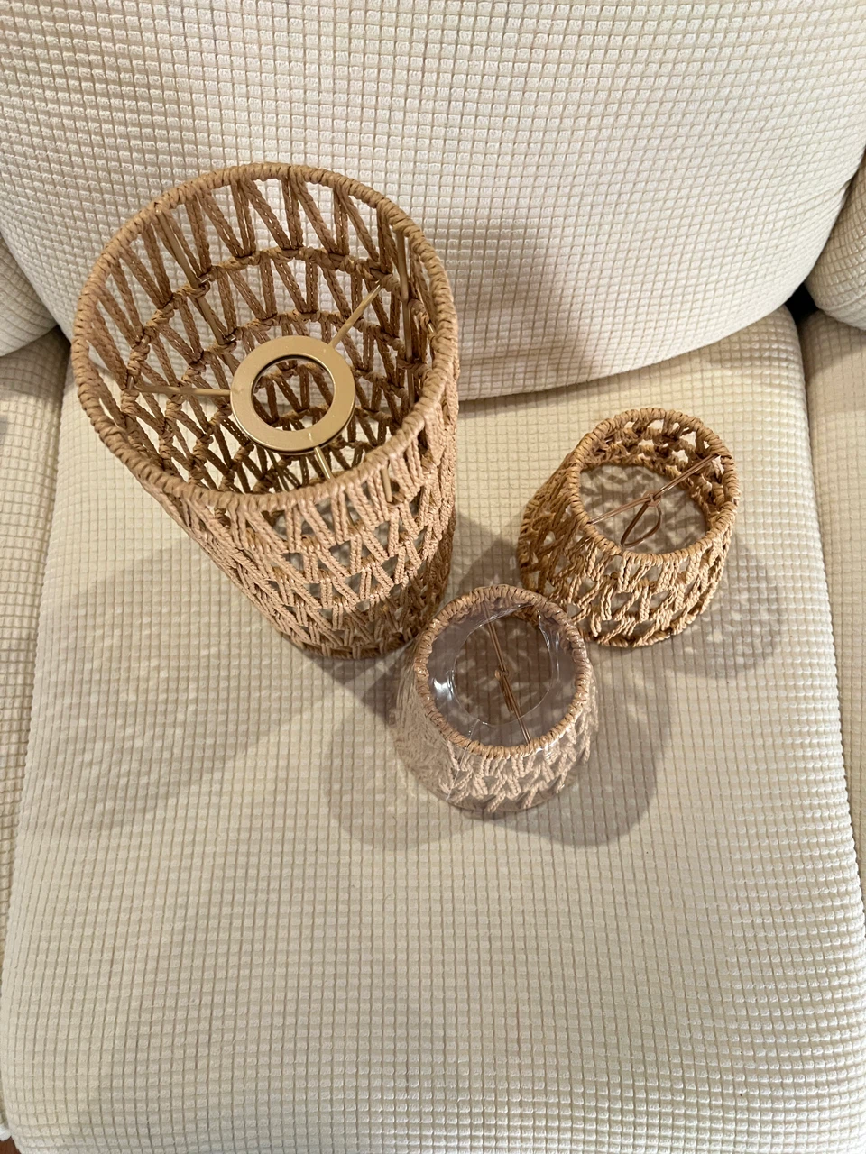 100%NEW NeverUse 3pcs BohoStyleLampCover Orig$60 NOW$20 - photo 2