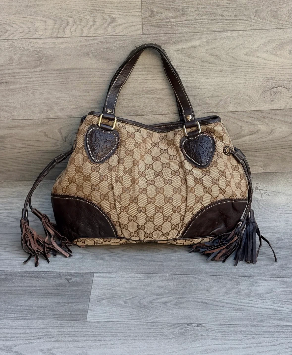 Gucci GG Monogram Canvas Tote Bag