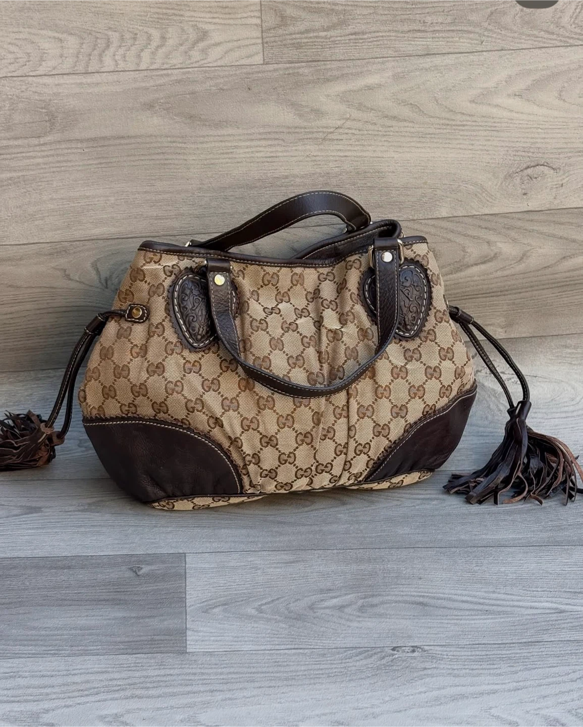 Gucci GG Monogram Canvas Tote Bag - photo 2