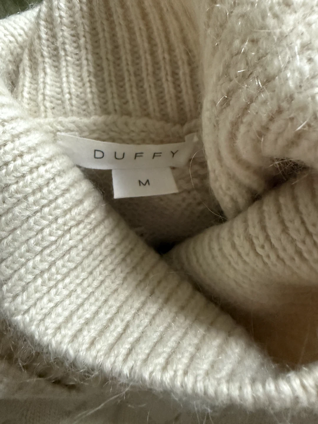 Duffy Cream Cashmere Sweater