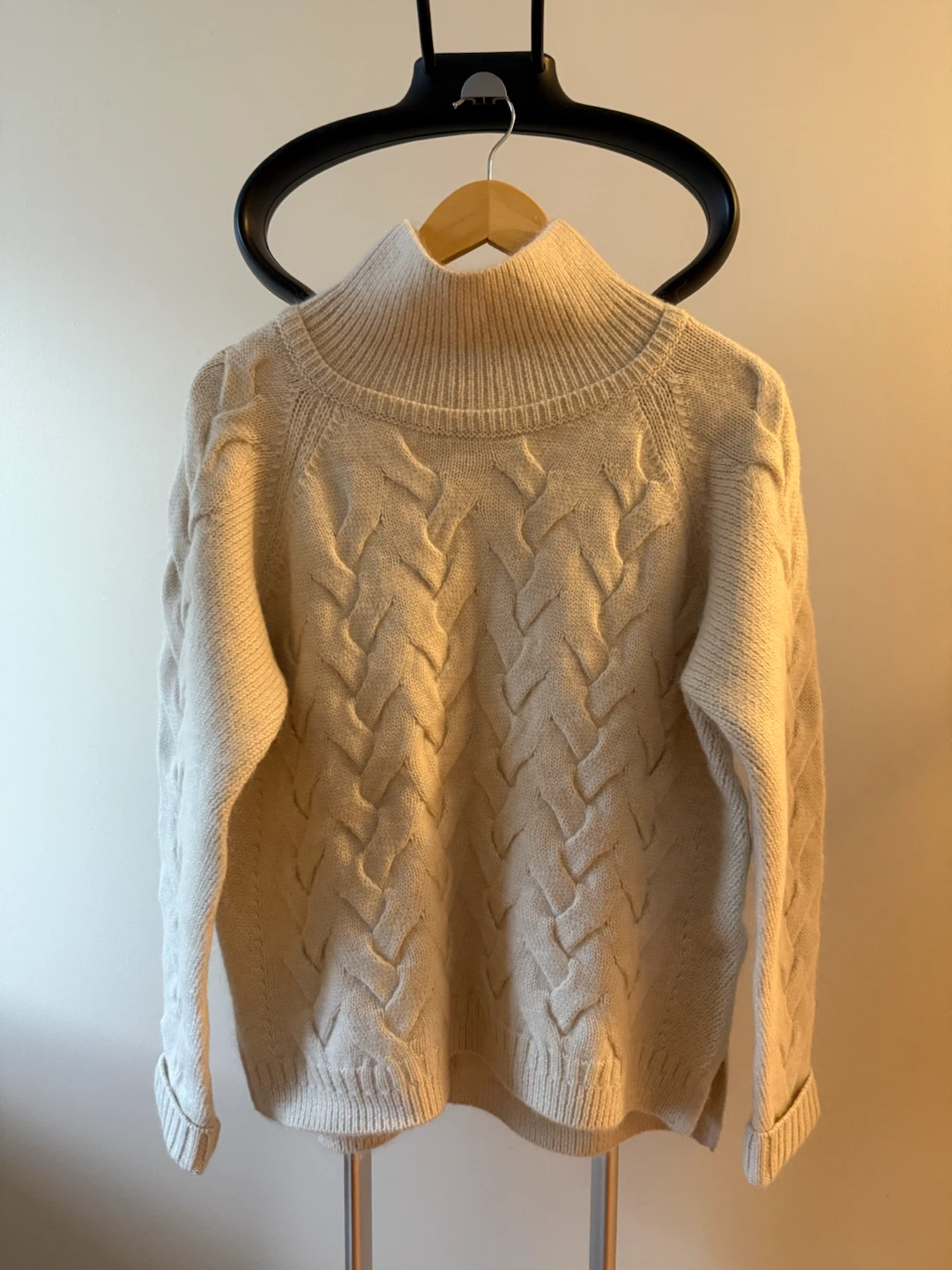 Duffy Cream Cashmere Sweater - photo 3