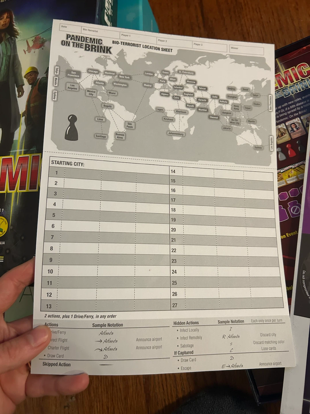 Pandemic Base Game and On the Brink Expansion - photo 3