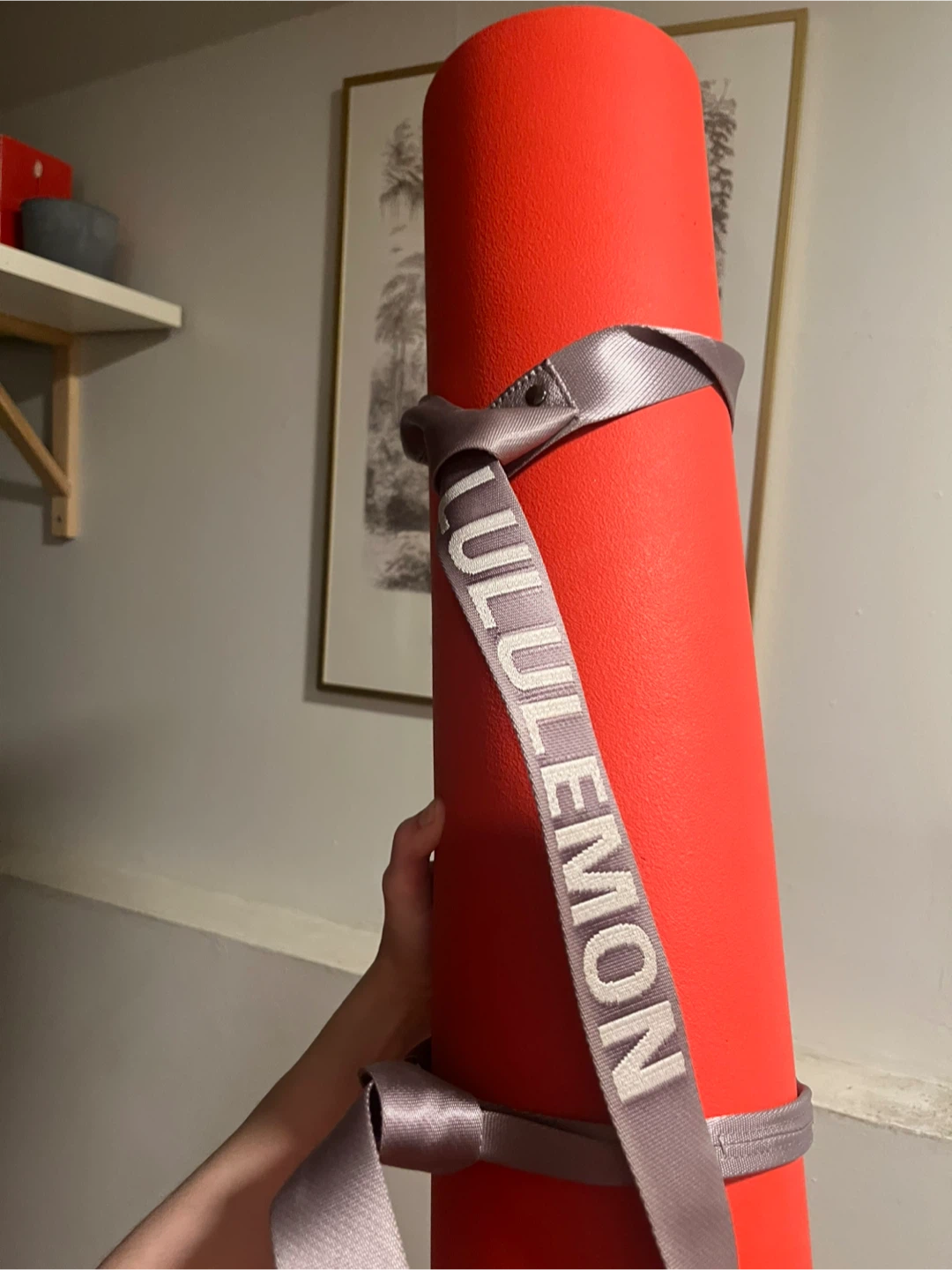 B Mat Yoga Mat 6mm & Lululemon Wrap It Up Mat Strap - photo 3