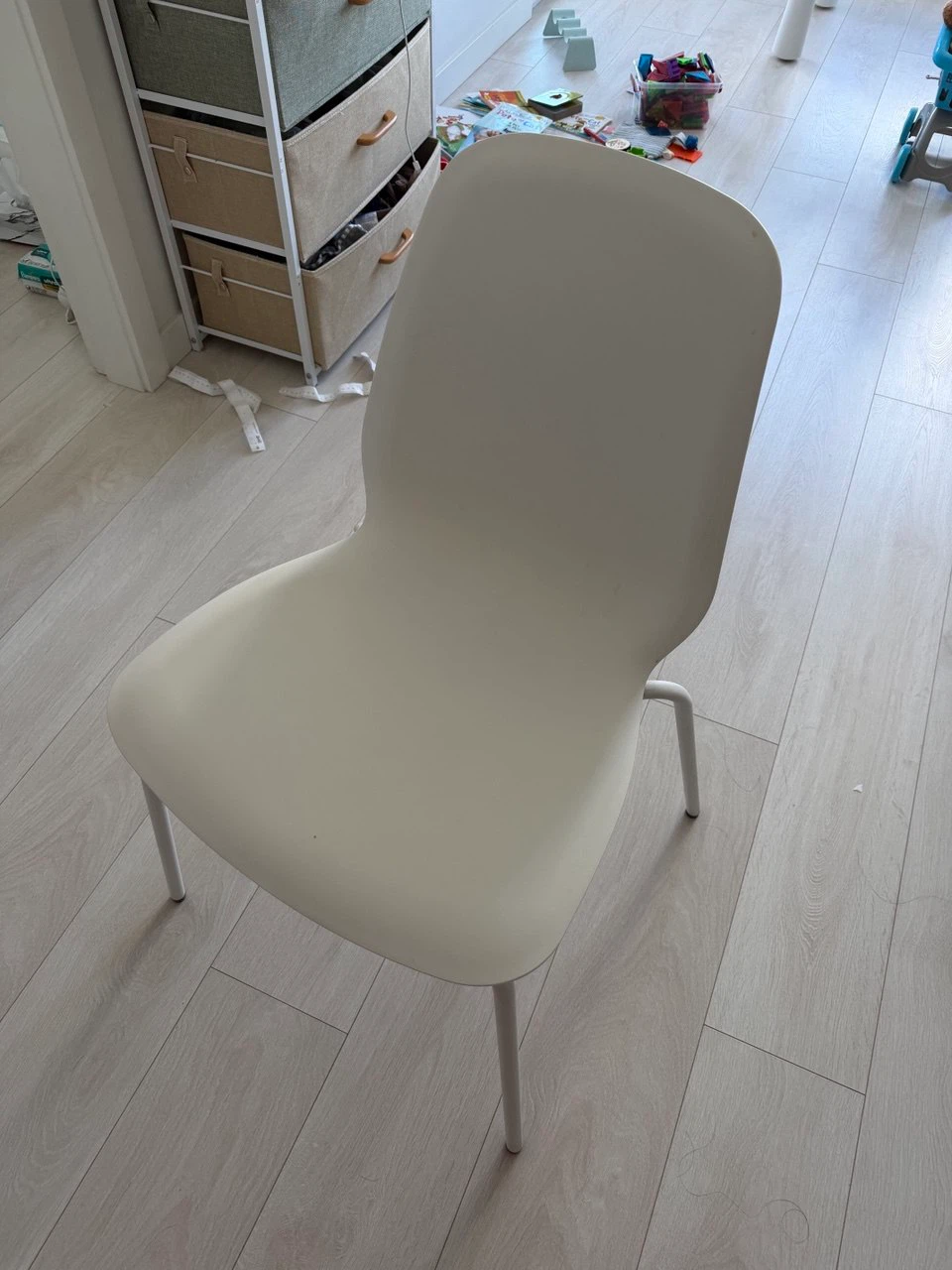 2 white chair - photo 2