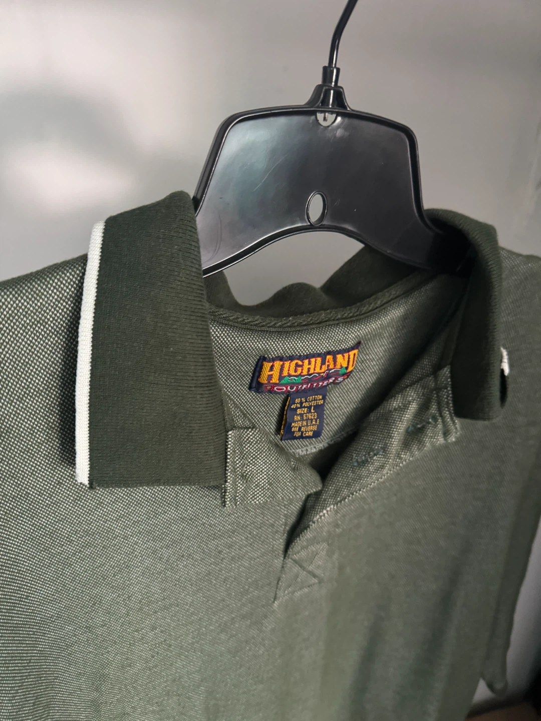 Highland Outfitters Green Polo Shirt - photo 2
