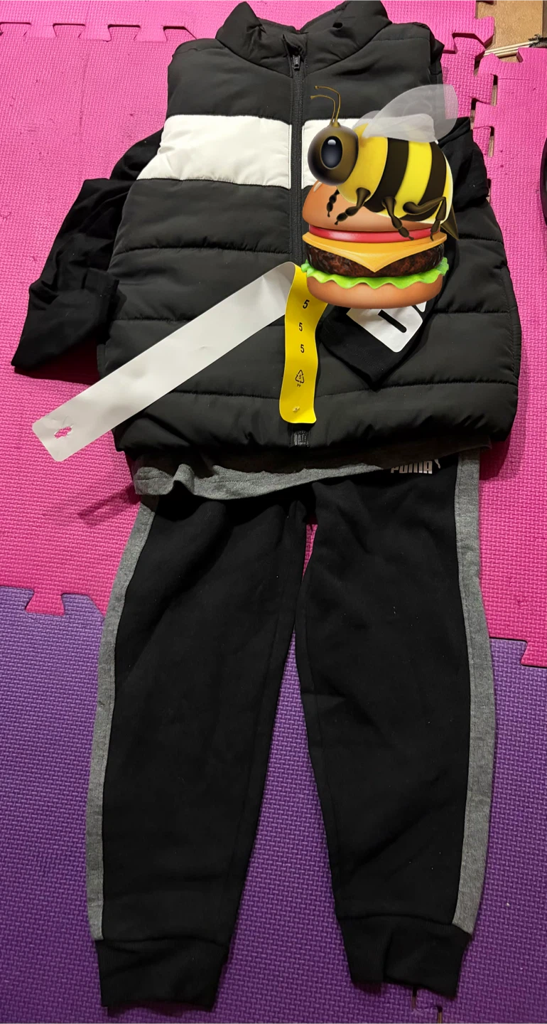 Puma Boys 3-Piece Outfit ~ Size 5