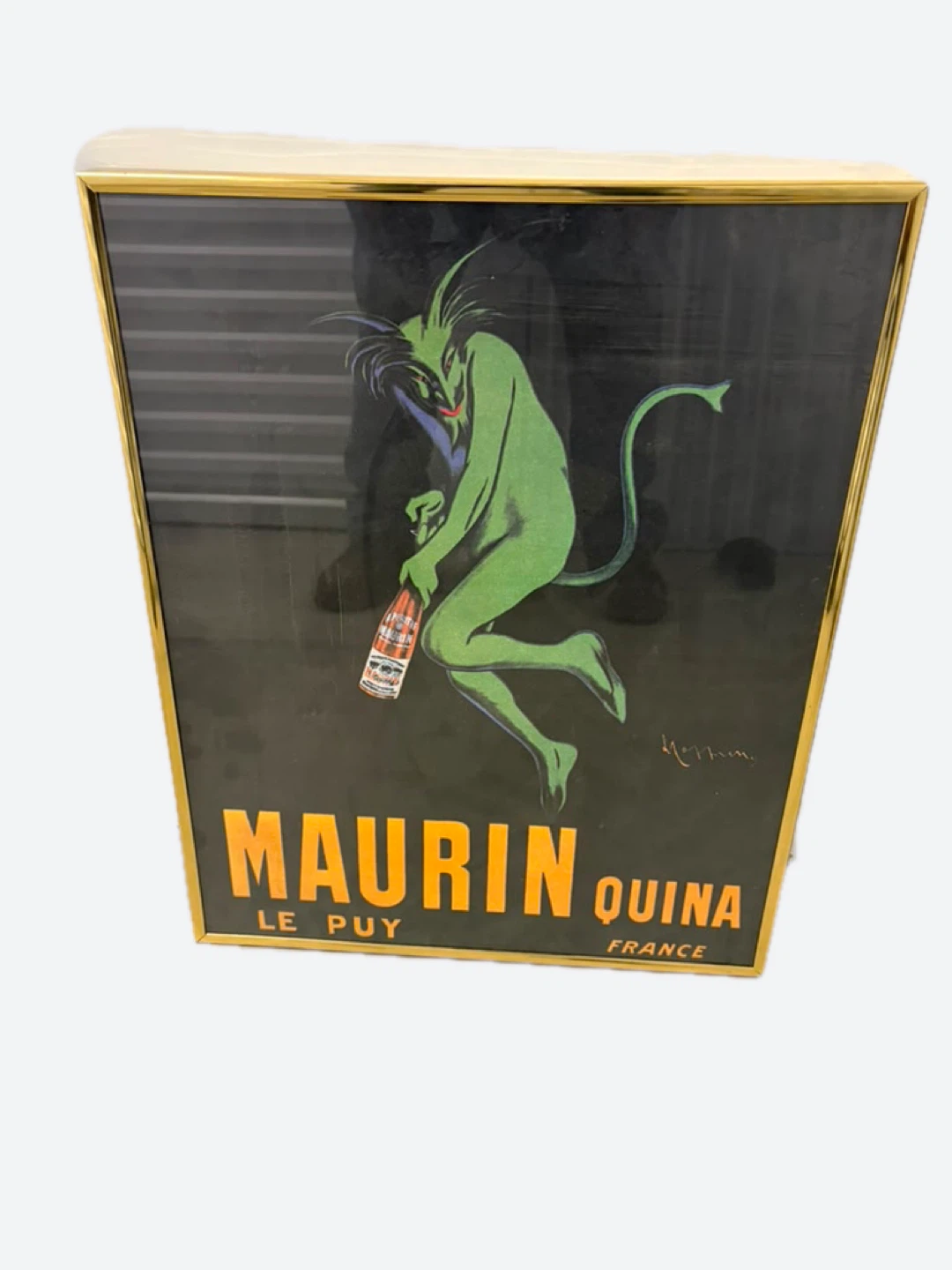 Maurin Quina Vintage Style Advertising Print