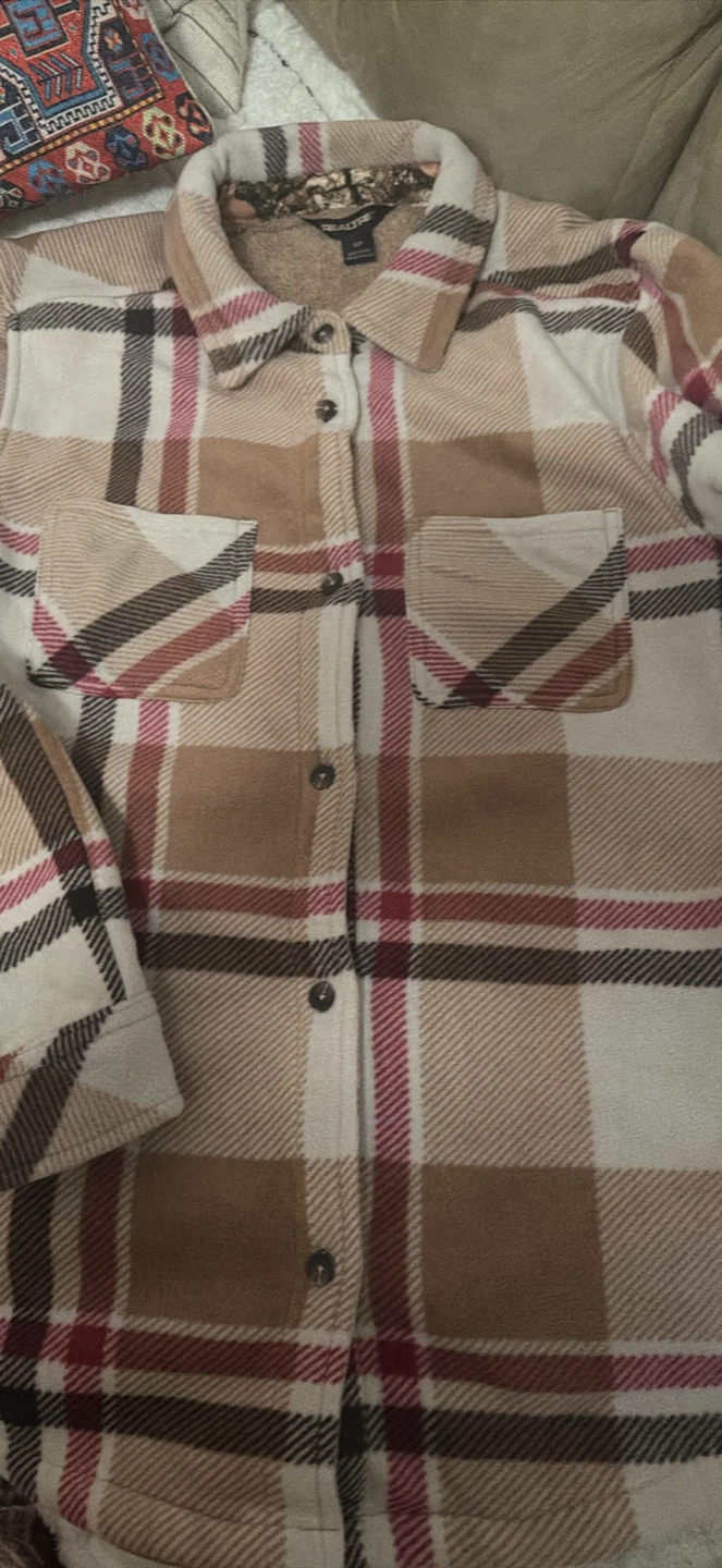 Realtree Plaid Fleece Shirt Jacket - photo 3