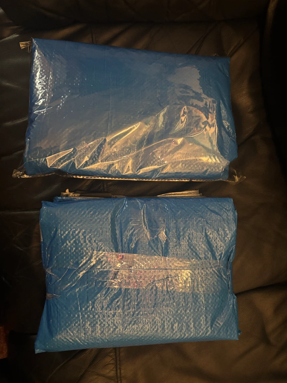 Two Blue and Silver Utility Tarps - photo 4