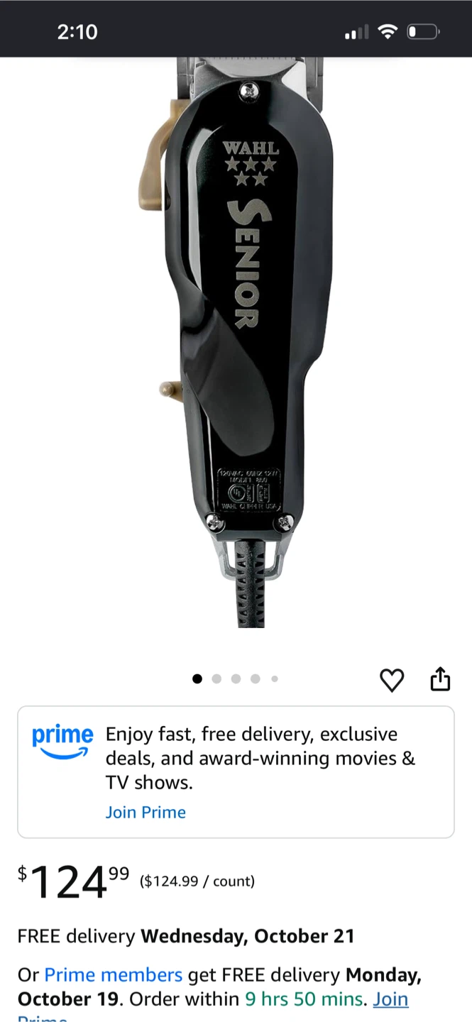 Wahl Senior Professional Hair Clipper