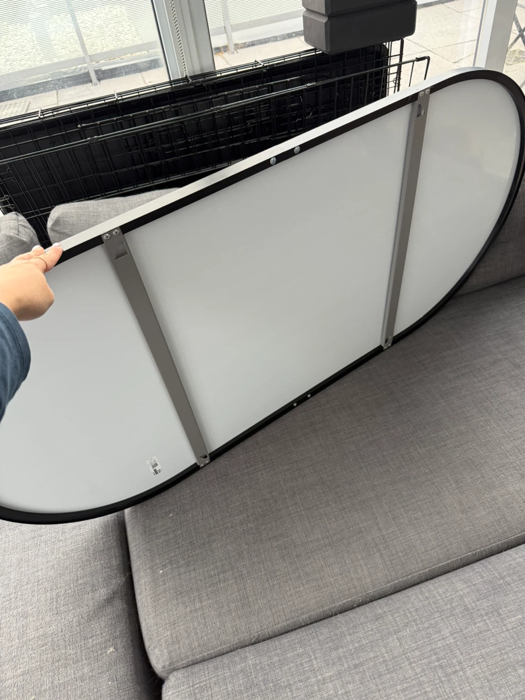 IKEA LINDBYN Mirror Black - photo 2