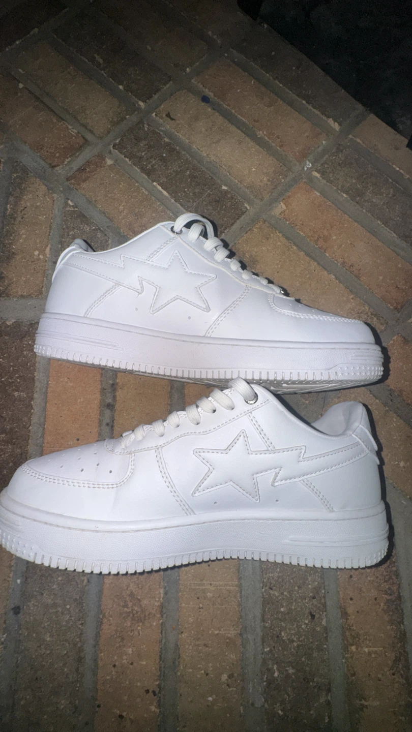 BAPE STA Low White Sneakers - photo 4