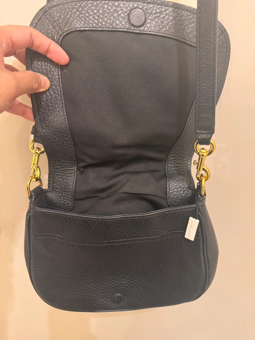 Marc Jacobs Black Leather Crossbody Bag - photo 4