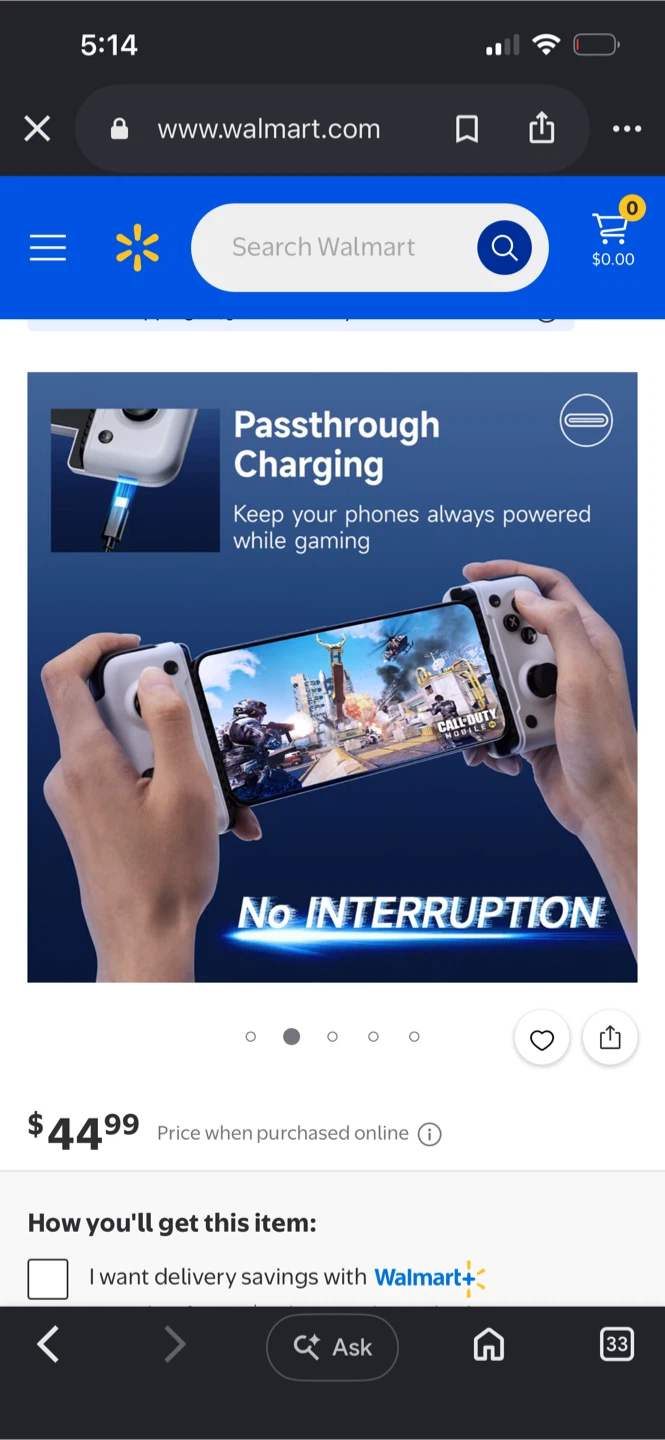 EasySMX Mobile Game Controller for Android and iPhone - photo 2