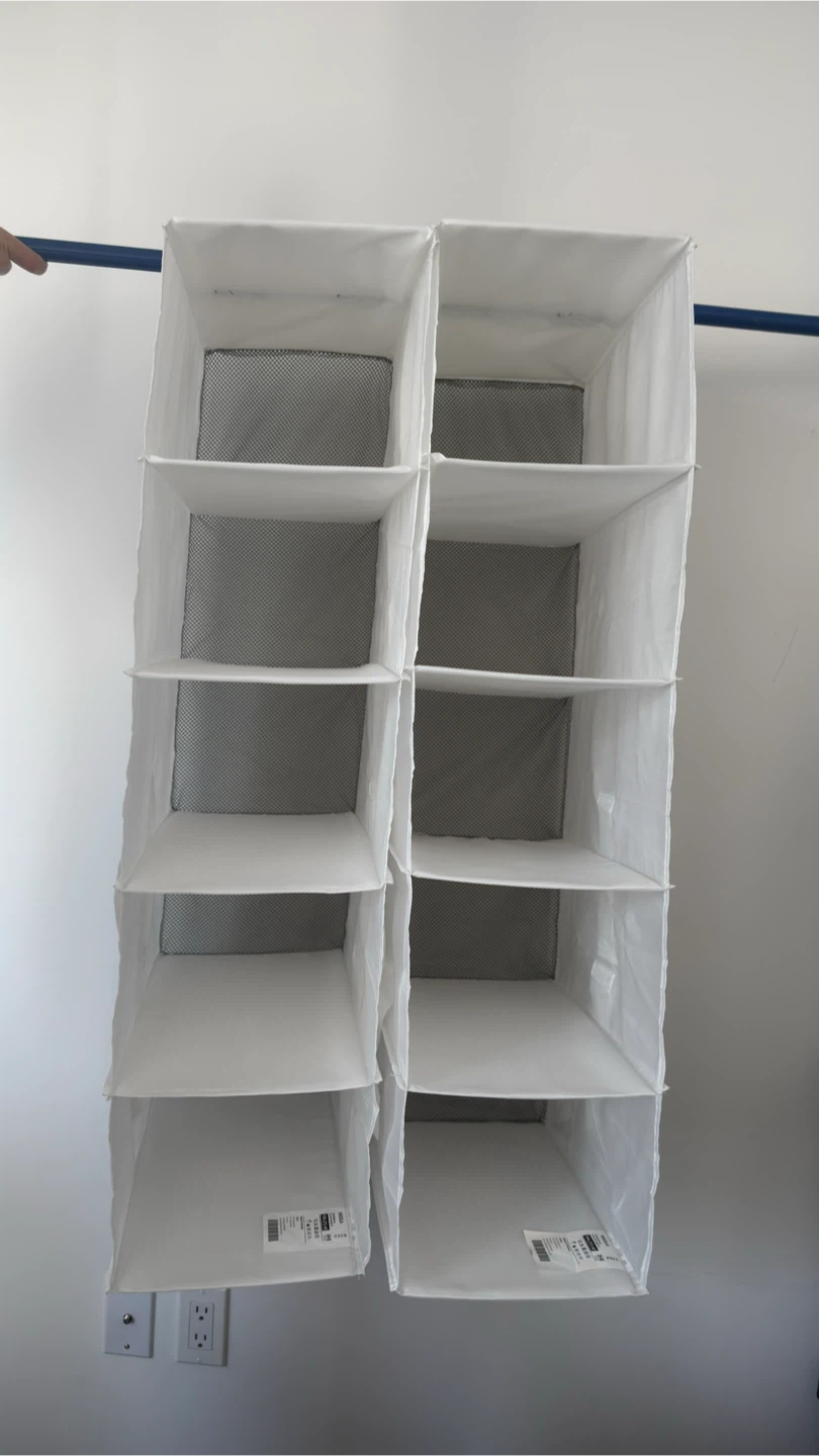 2 IKEA RASSLA Hanging Closet Organizer - photo 3