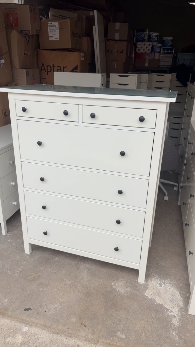 IKEA Hemnes 6-Drawer Dresser White
