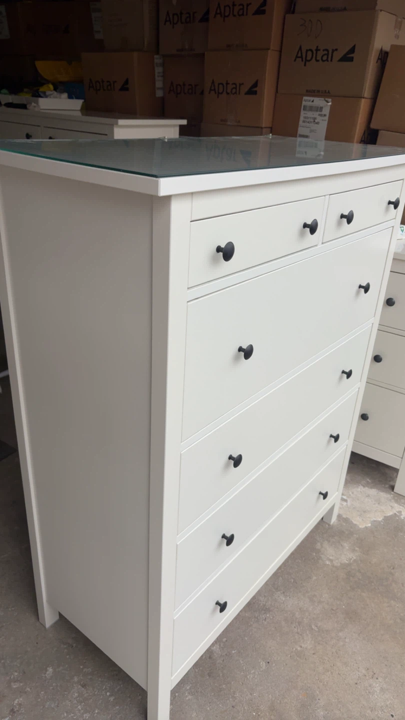 IKEA Hemnes 6-Drawer Dresser White - photo 2