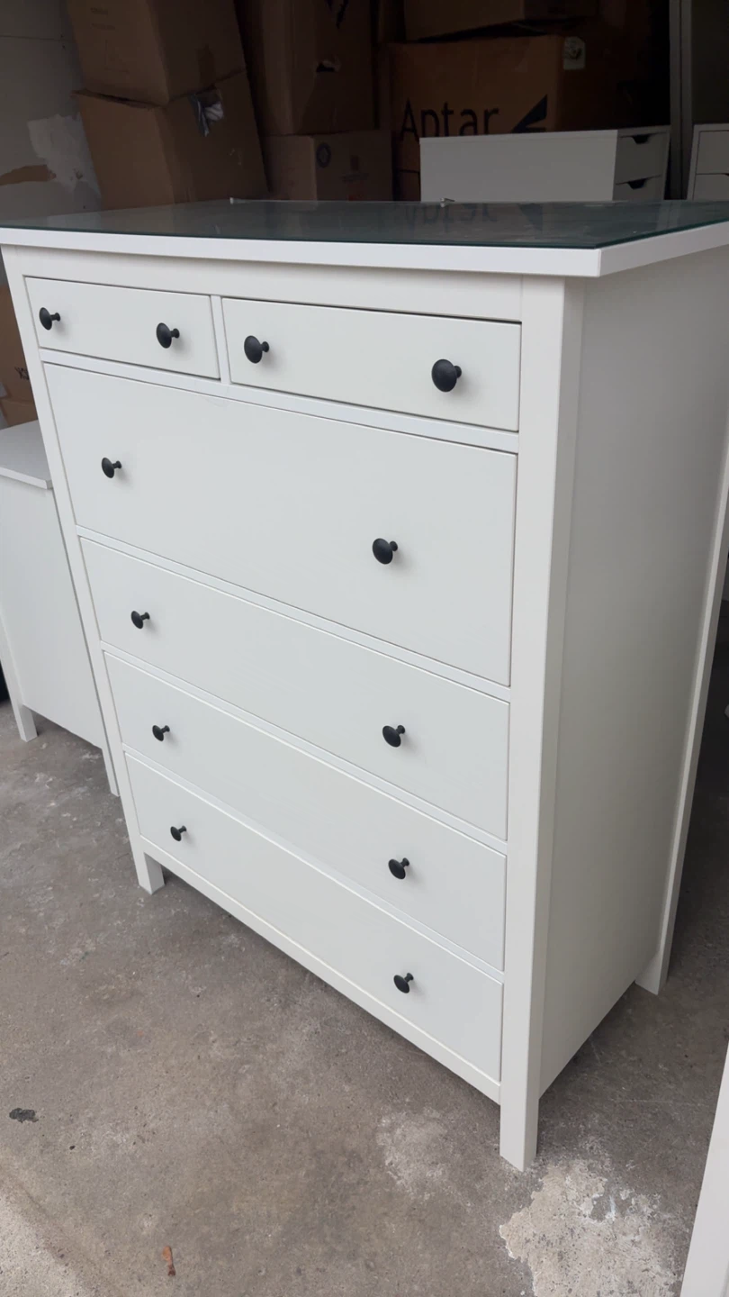 IKEA Hemnes 6-Drawer Dresser White - photo 4