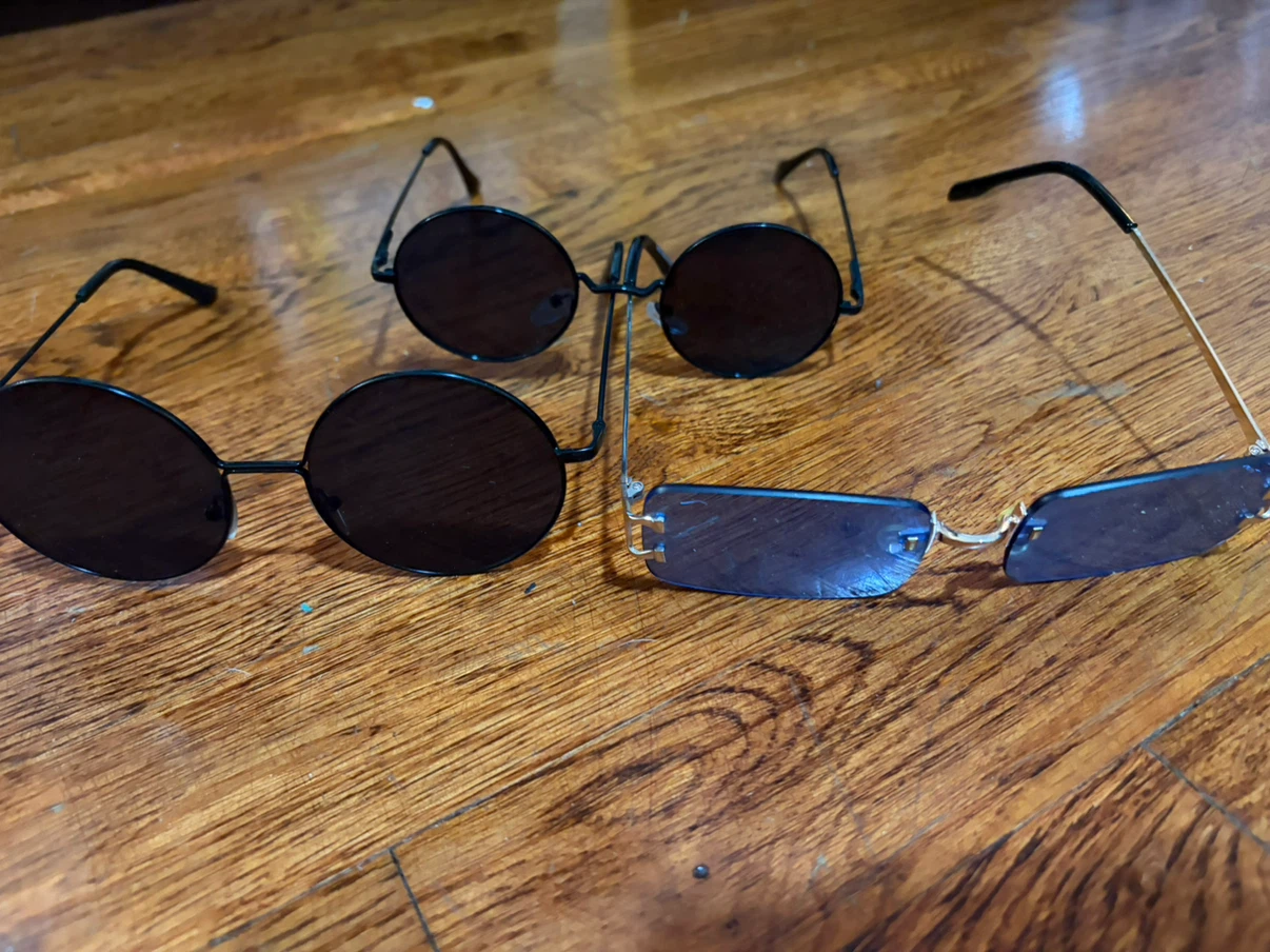 Set of 3 Fashion Sunglasses