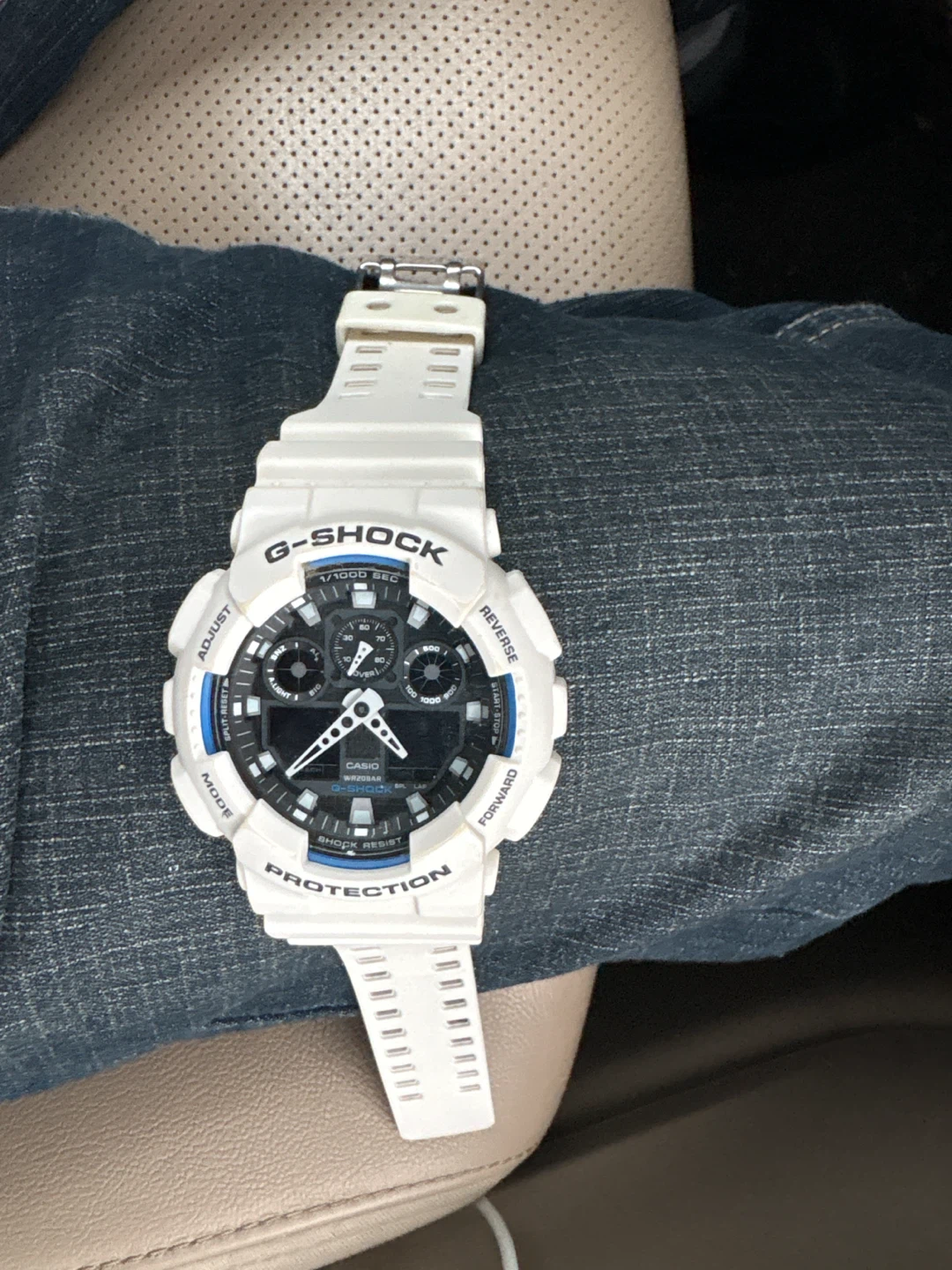 Casio G-Shock White Watch