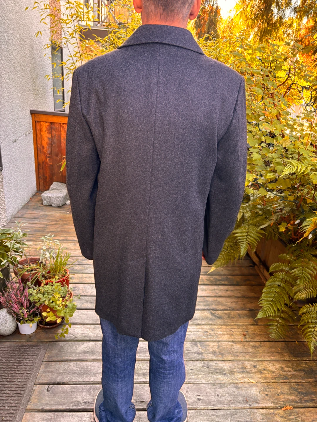 United Colors of Benetton Wool Coat Size 50 - photo 3
