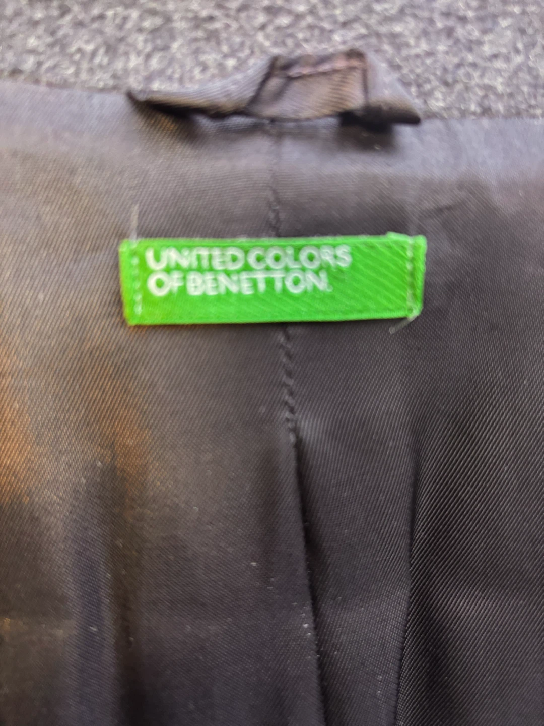 United Colors of Benetton Wool Coat Size 50 - photo 4
