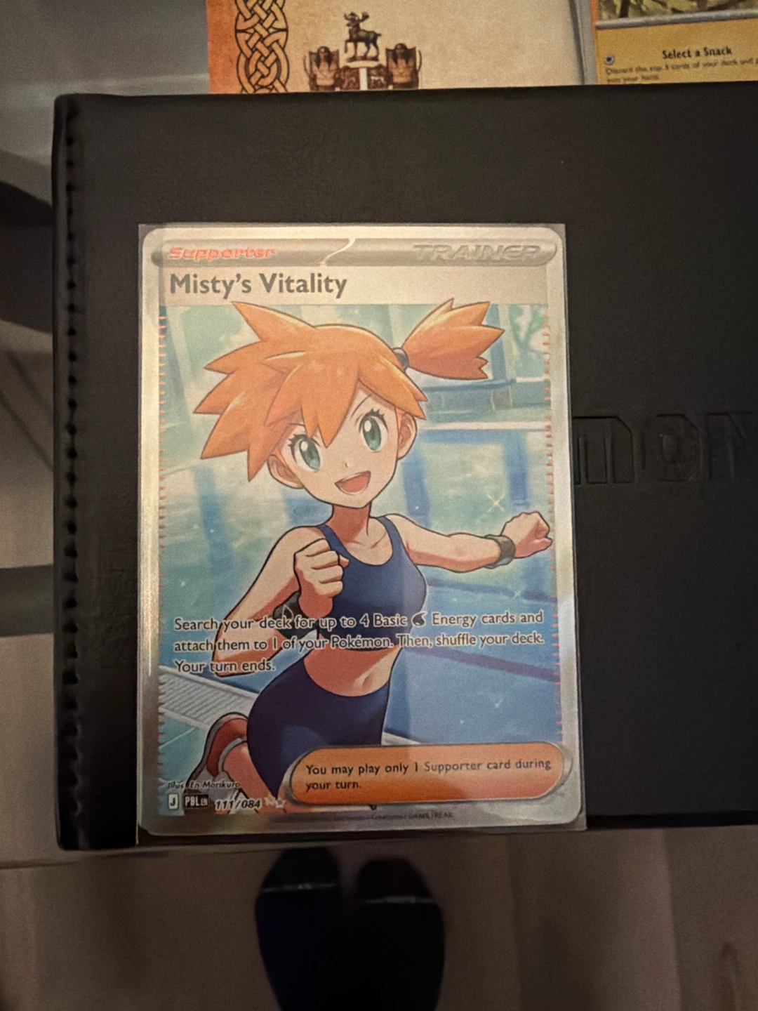 Pokemon Card Misty's Vitality 111/084