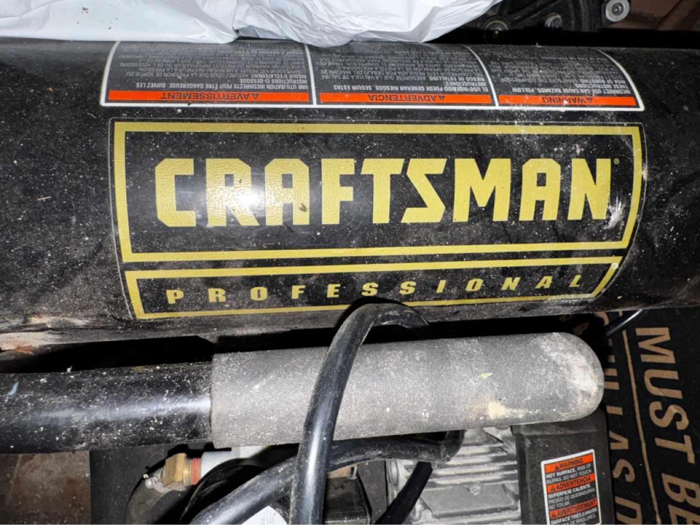 Craftsman Air Compressor vintage - photo 3